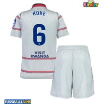 Atletico Madrid Koke #6 3rd trikot Kinder 2026-27 Kurzarm (+ Kurze Hosen)